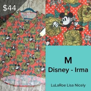 LuLaRoe Disney Collection Irma Size Medium NWT